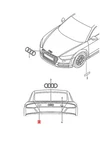 Genuine Audi Coupe Roadster Tts FV3 FV9 Fvp Fvr Inscription 8S0853735CT94. Fixed Price $74.71.