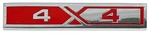 1983-86 Ford F-series TRUCK/1984-88 Bronco Ii/ranger; Tailgate Emblem; "4 X 4". Fixed Price $19.99.