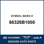 2014-2016 Hyundai Genesis Symbol Mark-h Oem New 86326B1000. Fixed Price $76.92.