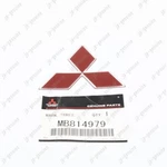 Oem Genuine Mitsubishi Eclipse MB814979 Three Diamond Front Red Sticker Emblem. Fixed Price $45.00.