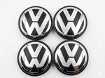 Set Of 4 Vw 65MM Center Caps Golf Jetta Tiguan Passat Eos Cc 3B7 601 171. Fixed Price $23.77.