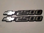 Chevy Truck Door Emblem 2500 Bowtie 99-06 01 02 Silverado Suburban 15707434. Fixed Price $54.99.