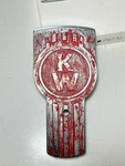 1970 S Kenworth Hood Pull / Grille Emblem, Aluminum, K170-46-1 12328AA. Fixed Price $217.34.