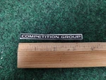 Car Truck Rear Lid Competition Group Emblem Badge Sticker Name Plate 1M4. Fixed Price $15.99.