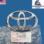 Genuine Toyota Tundra Sequoia Chrome Front Grille Logo Emblem 75311-0C030. Fixed Price $41.77.