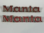 Lot Vintage 1970-75 Opel Manta Metal Emblem Insignia Car Logo Oem 3459302. Fixed Price $26.95.