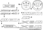Genuine Bmw Nameplate 51-14-8-074-376. Fixed Price $62.50.