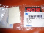 Nos! Gm 12363953 502 Cubic Inches Valve Cover Decal / Emblem. Fixed Price $24.99.