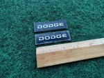 (2) Vintage Dodge Oem Front Rear Emblem Badge Logo Name Plate 5S3. Fixed Price $22.99.