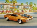 1970 1972 Chevrolet Chevelle Ss 454 V8 Cowl Induction Muscle Car 1/64 Scale. Fixed Price $27.99.