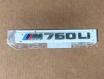 Bmw Genuine G12 7-SERIES Cerium Gray Trunk Emblem "M760LI" Lettering Decal Badge. Fixed Price $67.99.