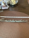 Vintage Plymouth Cambridge Chrome Script Name Emblem Badge 1456525. Fixed Price $15.99.