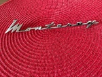Vintage 1950'S Mercury Monterey 1/8" Emblem BG-16098-A 9700. Fixed Price $19.99.