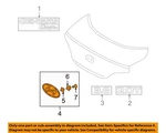 Hyundai Oem 10-15 Genesis Coupe Trunk Lid-emblem Badge Nameplate 863002B000. Fixed Price $33.80.