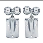 National Hardware 2-PC (N112-102) 5005 Zinc Plate Box Rail Hangers Barn Door-new. Fixed Price $52.99.