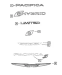 Genuine Mopar Emblem 55112857AB. Fixed Price $81.27.