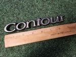 95 96 97 98 99 00 Ford Contour Rear Chrome Emblem Logo Badge Symbol 4M9. Fixed Price $9.99.
