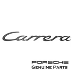 Porsche Carrera Rear Decklid Emblem Black Genuine 9965592370970C. Fixed Price $98.00.