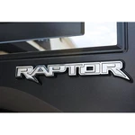 Acc Tailgate Badge Trim F150+RAPTOR Fits 17 Ford F-150 Raptor-stainless/brushed. Fixed Price $71.95.
