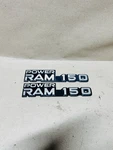 1989-1993 Dodge Truck Power Ram Fender Emblem Badge Set Oem D150 W150. Fixed Price $99.99.