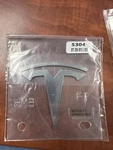 New Oem 24-26 Genuine Tesla Model 3 Front T-badge Chrome 1694511-00-C. Fixed Price $18.95.