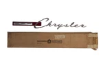 1965 Chrysler Newport Quarter Panel Nameplate Emblem Medallion 2526510 Nos.. Fixed Price $206.00.