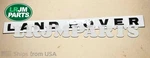 Land Rover LR4 Hood Lettering Decal Sticker Emblem Front Gloss Black LR043108. Fixed Price $45.00.