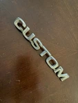 1980 1981 Ford F150 F250 F350 Oem Custom Fender Emblem E0TB-16B114-CC. Fixed Price $14.95.