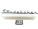 Oem 1956 1963 Studebaker Dry Desert Emblem Script Trunk Lid 1314300 E9-79. Fixed Price $64.95.