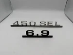 W116 6.9 Emblem Type Sign Logo Nameplate Original Mercedes-benz. Fixed Price $175.40.