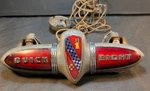 Buick Guide Flashway Trunk Signal Ornament Emblem 1939-1941 #924688. Fixed Price $429.99.