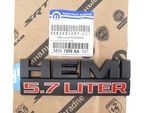 Genuine Oem Mopar Ram 68247898AA "hemi 5.7 Liter" Fender Emblem Badge Nameplate. Fixed Price $89.01.