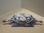 1974 75 76 77 78 Chrysler Brougham Emblem Oem #3810011 New Yorker Roof. Fixed Price $49.97.