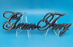 Oem 1975-77 Plymouth Gran Fury Fender Emblem Badge 7'' Vintage Retro 41753974. Fixed Price $25.99.