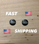 Ford 2 Pcs 14MM Key Fob Replacement Emblems Stickers Free Fast Shipping Usa. Fixed Price $9.99.