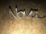 Vintage 1970S Chevy Chevrolet Nova Script Emblem Oem Gm # 3943200 Cb. Fixed Price $18.98.