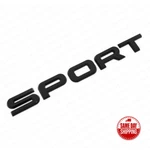 Gloss Black Sport Tailgate Emblem Badge Replaces Range Land Rover Fender Rear. Fixed Price $14.99.