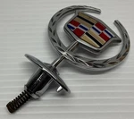 2000 - 2005 Cadillac Deville Chrome Hood Emblem Ornament 6971 AC1. Fixed Price $49.99.