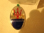 Maserati 4200, Granturismo, Quattroporte - Front Nose Badge (new) P/n 670106516. Fixed Price $70.00.