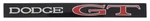For 1969 Dodge Dart; Gt Rear Trunk Lid Panel Emblem. Fixed Price $75.37.