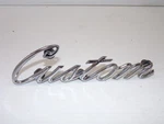 1968 1972 Ford Truck Custom Emblem Oem 600-C9AB-62291B62-C 69 70 71. Fixed Price $39.99.