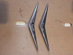 1957 Original Oem 3734982 Chevy Truck V8 Door Emblems New Chrome Cameo. Fixed Price $149.99.