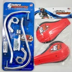 Enduro Engineering Evolution Ii Silver 1-1/8 2 Red Plastic Handguards New. Fixed Price $89.90.
