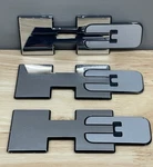 2006-2010 Hummer H3 Chrome Emblem Logo Set Of Oem Side Rear Badge. Fixed Price $49.99.