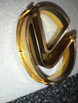 Lexus RX300 Gold Emblem Oem 1999 2000 Badge Radiator Nice 8676. Fixed Price $49.00.