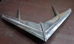 Vintage 1955-1956 Pontiac Chieftain Chrome Jet Wing Hood Ornament Model #521426. Fixed Price $99.99.