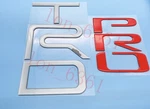 Fit 2022 2023 Toyota Tundra Trd Pro Tailgate Letters Inlay Silver Red. Fixed Price $56.99.