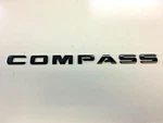 12 14 15 16 17 Jeep Compass Door Emblem Gloss Black New Oem R/l 68211300AA. Fixed Price $30.00.