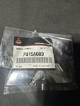 Mitsubishi Mark, Three-dia 7415A630, New Genuine Oem Part. Fixed Price $20.00.