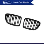 Pair Car Front Upper Bumper Grille For Bmw X1 E84 09-15 Gloss Black. Fixed Price $37.36.